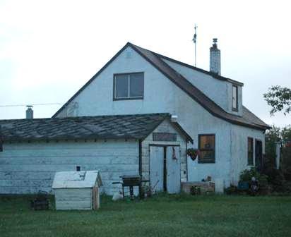 West aspect of the Wotherspoon home, 2009.; James Winkel, 2009.