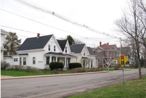 Showing streetscape; City of Summerside, 2009