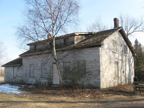 Contemporary view of north and west elevations of the Wartman House.; MTC, 2010