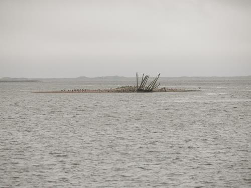 Ballast Heaps, northern islet; Bernard LeBlanc