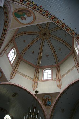 Interior view of Sts. Peter and Paul Ukrainian Orthodox Church, Tyndall, 2009; Historic Resources Branch, Manitoba Culture, Heritage and Tourism, 2009