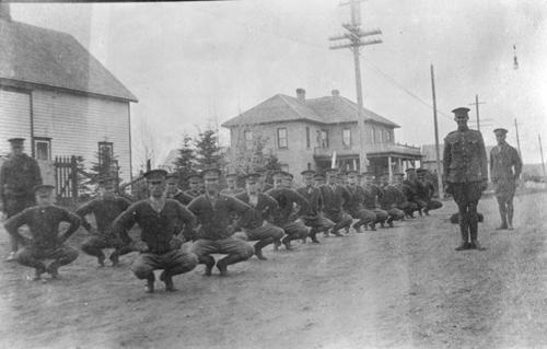 Exterior northeast view of the Parsons Residence taken in 1915; Red Deer & District Archives,  PA 96.43.11