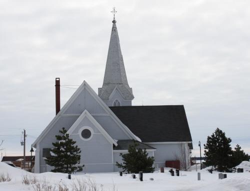 Showing back elevation; Province of PEI, Faye Pound, 2009