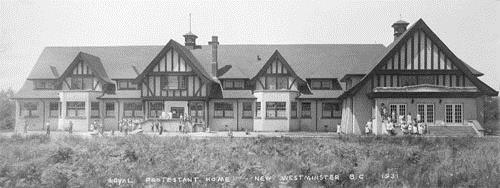 Exterior view of the Royal City Christian Centre, 1931; New Westminster Archives, IHP #7630