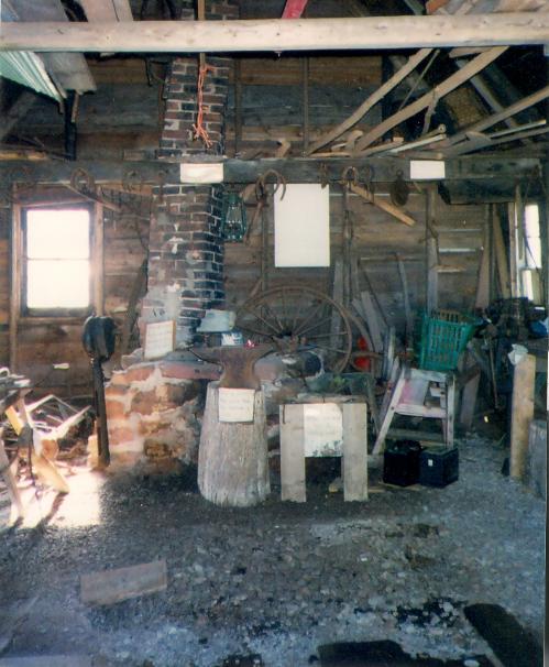 Showing original implements; Province of PEI