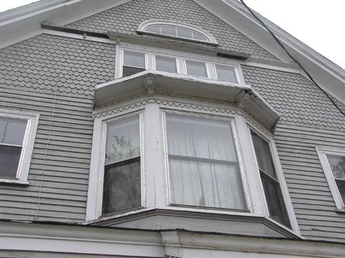 Henry Lawrence House, facade detail, 2004; Heritage Division, NS Dept. of Tourism, Culture, and Heritage, 2004