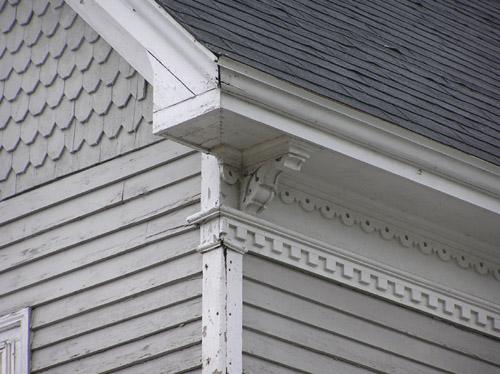 Henry Lawrence House, eave detail 2004; Heritage Division, NS Dept. of Tourism, Culture, and Heritage, 2004