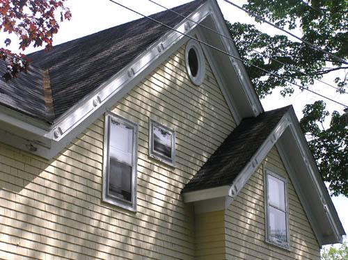 Hugh P. MacKay House, west wall detail, 2004; Heritage Division, NS Dept. of Tourism, Culture and Heritage