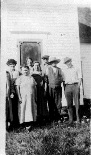Image of the Beck family, circa 1900; Salisbury Public Library
