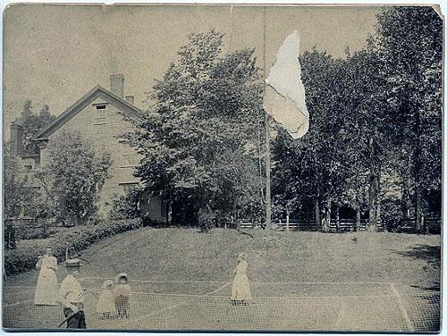 Tennis court; Village of Dorchester