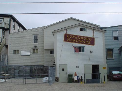 Henry Neil Property, Old Town Lunenburg, rear façade, 2004; Heritage Division, NS Dept. of Tourism, Culture and Heritage, 2004