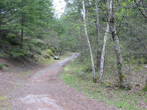 Royal Engineers' Road at Alexandra Bridge; Ministry of Environment, BC Parks, 2010