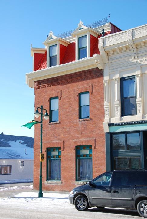 Union Bank Building, Fort Macleod (2008); Alberta Culture and Community Spirit, Historic Resources Management Branch