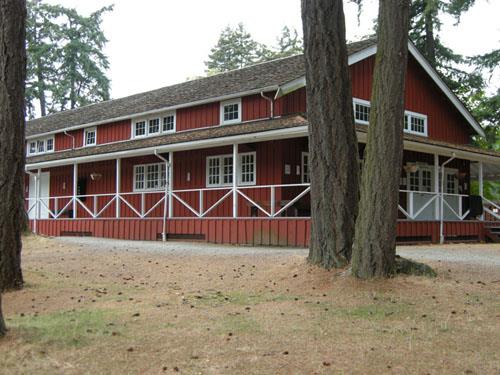Newcastle Island Pavilion; Ministry of Environment, BC Parks, 2010