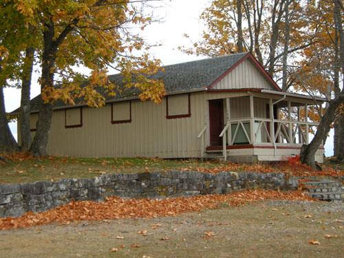 Newcastle Island Bathhouse; Ministry of Environment, BC Parks, 2010