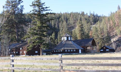 Fintry Octagonal Dairy Barn; Ministry of Environment, BC Parks, 2010