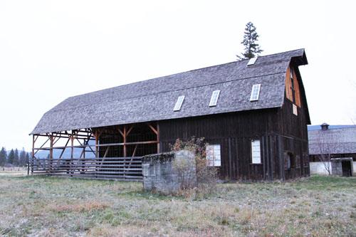 Fintry Haybarn-Granary; Ministry of Environment, BC Parks, 2010