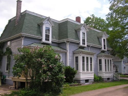 John O'Brien House, side perspective, 2004; Heritage Division, NS Dept. of Tourism, Culture and Heritage, 2004