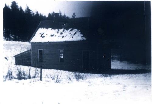Image of the old Nerepis School, date unknown; Grand Bay-Westfield
