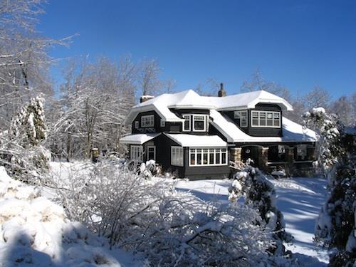 34 Nerepis, winter scene; Grand Bay-Westfield