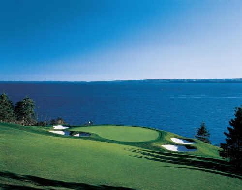 This photograph shows the 12th hole, 2009; Town of St. Andrews