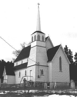 St. Andrew's Anglican Church, Brooklyn, side facade.; HFNL 2004