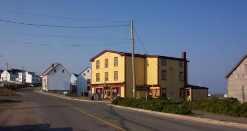 Philip Templeman/J.T. Swyers General Store along Campbell Street, Bonavista, circa 2000; www.bonavista.net