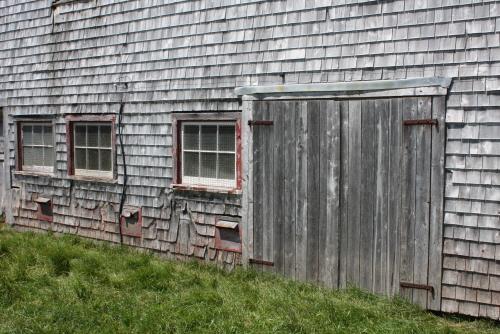 Door detail; Province of PEI, F. Pound, 2009