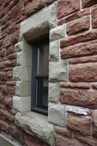 Window detail; Province of PEI, Faye Pound, 2009