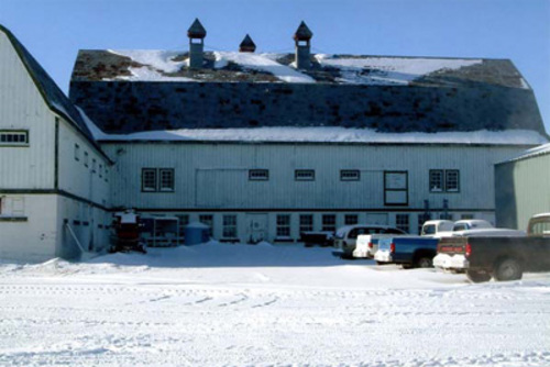 Side view of Cattle Barn Building 14 of the Indian Head Research Station; Agriculture Canada, n.d.
