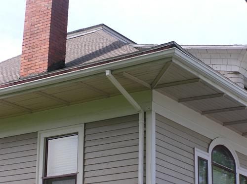 Frank McCurdy House, eave detail, 2004; Heritage Division, NS Dept. of Tourism, Culture and Heritage