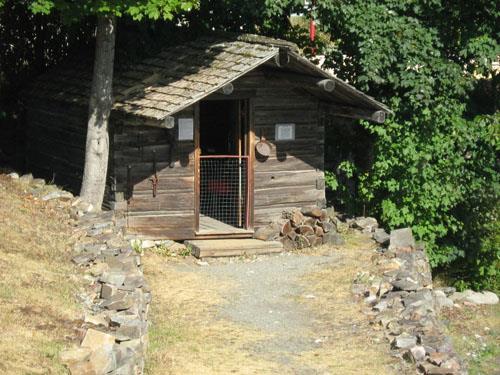 324 Front Street, Kaslo. Miner's Cabin at S.S. Moyie site.; Village of Kaslo, 2012