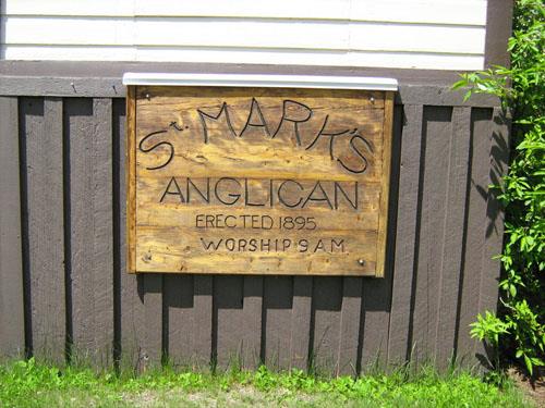 601 Fifth Street, Kaslo - St. Mark's Anglican Church; Village of Kalso, 2012