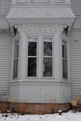 Bay window detail; Province of PEI, F. Pound, 2010