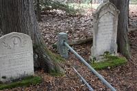 Family plot, divided by rails.; Town of Grand Bay-Westfield