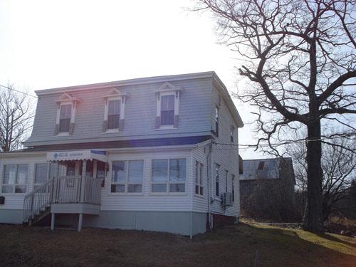 View of the house, from River Valley Drive.; Grand Bay-Westfield
