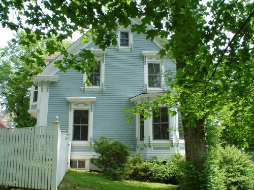 Wilson House, Old Town, rear façade and entrance, 2004; Heritage Division, Nova Scotia Department of Tourism, Culture & Heritage, 2004