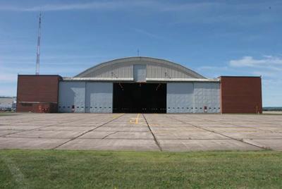 East facade; DND