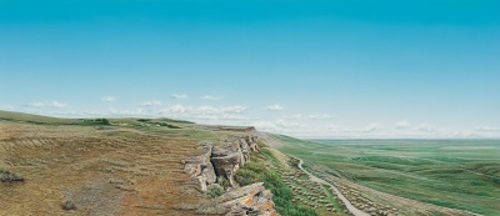 Head-Smashed-In Buffalo Jump; Parcs Canada. Tous droits réservés. / Parks Canada. All rights reserved.