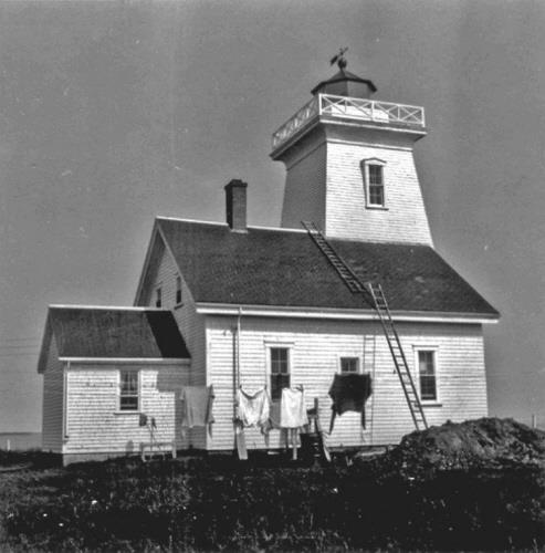 Wood Islands Lighthouse, 1965; Carol Livingstone Private Collection