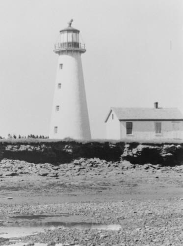 Point Prim Lighthouse with light keepers cottage; PARO/PEI Acc 2320/26-8 Camera Club Collection