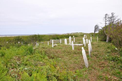 View of Old Lumsden North (Cat Harbour) Cemetery, Lumsden, NL.; © Town of Lumsden