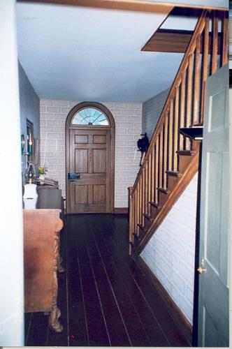Barnum House, main hall after restoration; OHT