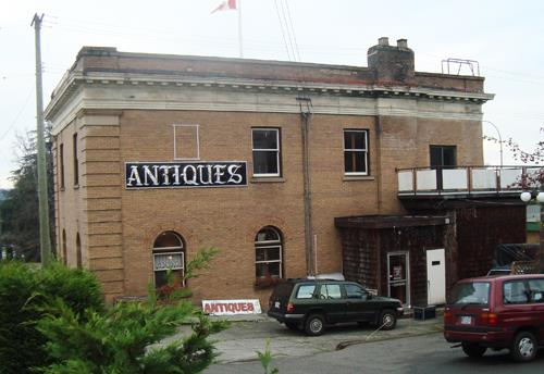 Old Post Office, rear elevation; Town of Ladysmith, 2013