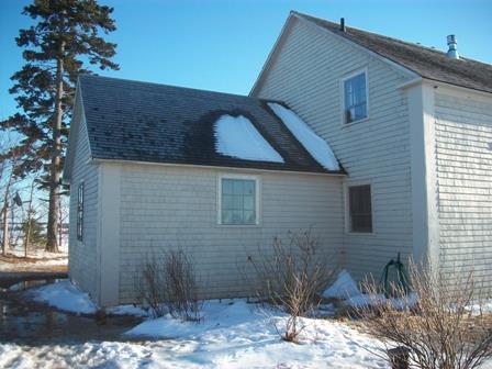 North elevation with kitchen wing; Province of PEI, N. Hashie, 2014
