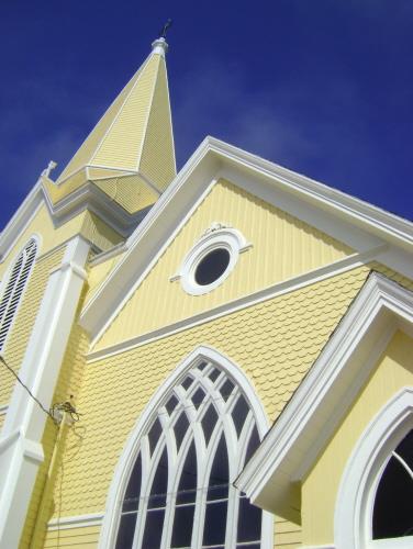 Front facade detail; Province of PEI, C. Stewart, 2013