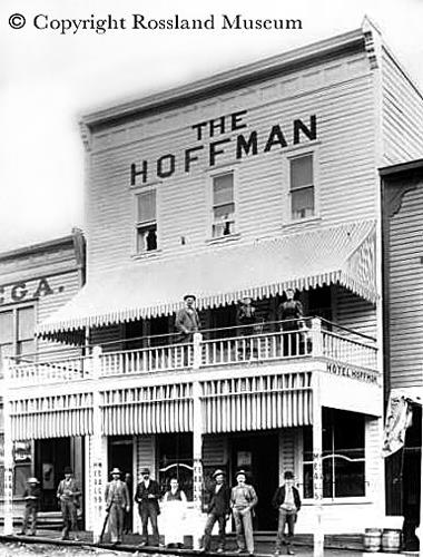 2044 Washington Street; Rossland Museum