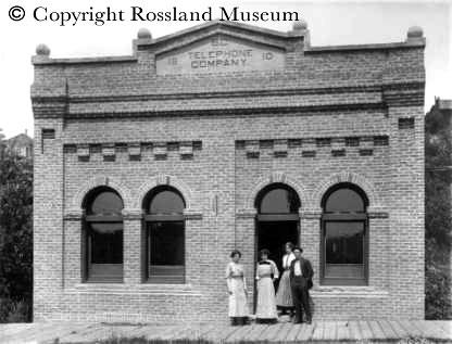 1916 First Avenue; Rossland Museum