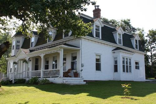 Front and west elevations; Province of PEI, F. Pound, 2009