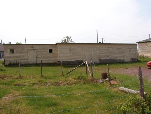 View of Butler's Store, located at the rear of the property, Foxtrap, CBS. Photo taken 2004.; HFNL 2009